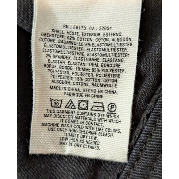 Pilcro and the Letterpress Black Denim Jacket MP Petite Cropped Stretch - Picture 4 of 6